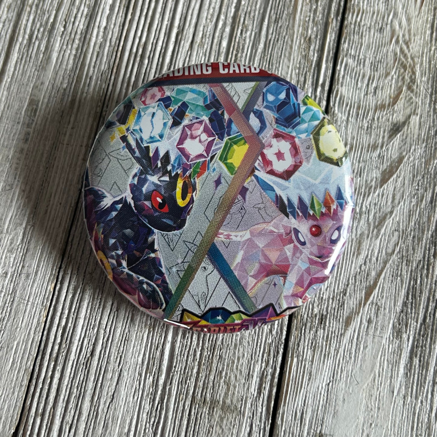 PokéPack Button - 2.5inches (Shown in picture)