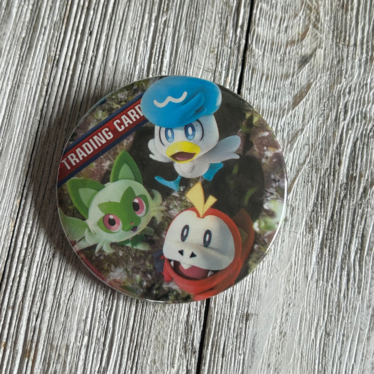 PokéPack Button - 2.5inches (Shown in picture)