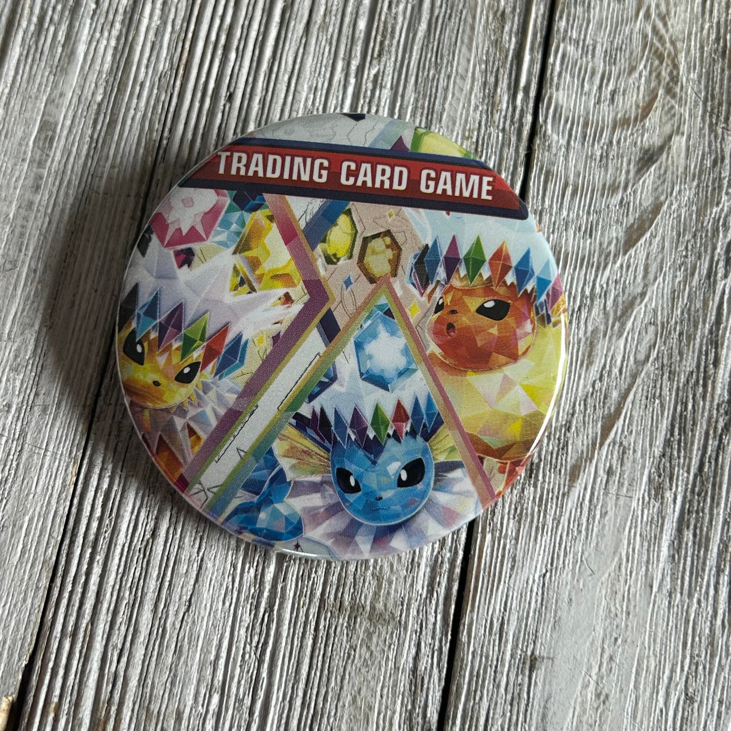 PokéPack Button - 2.5inches (Shown in picture)