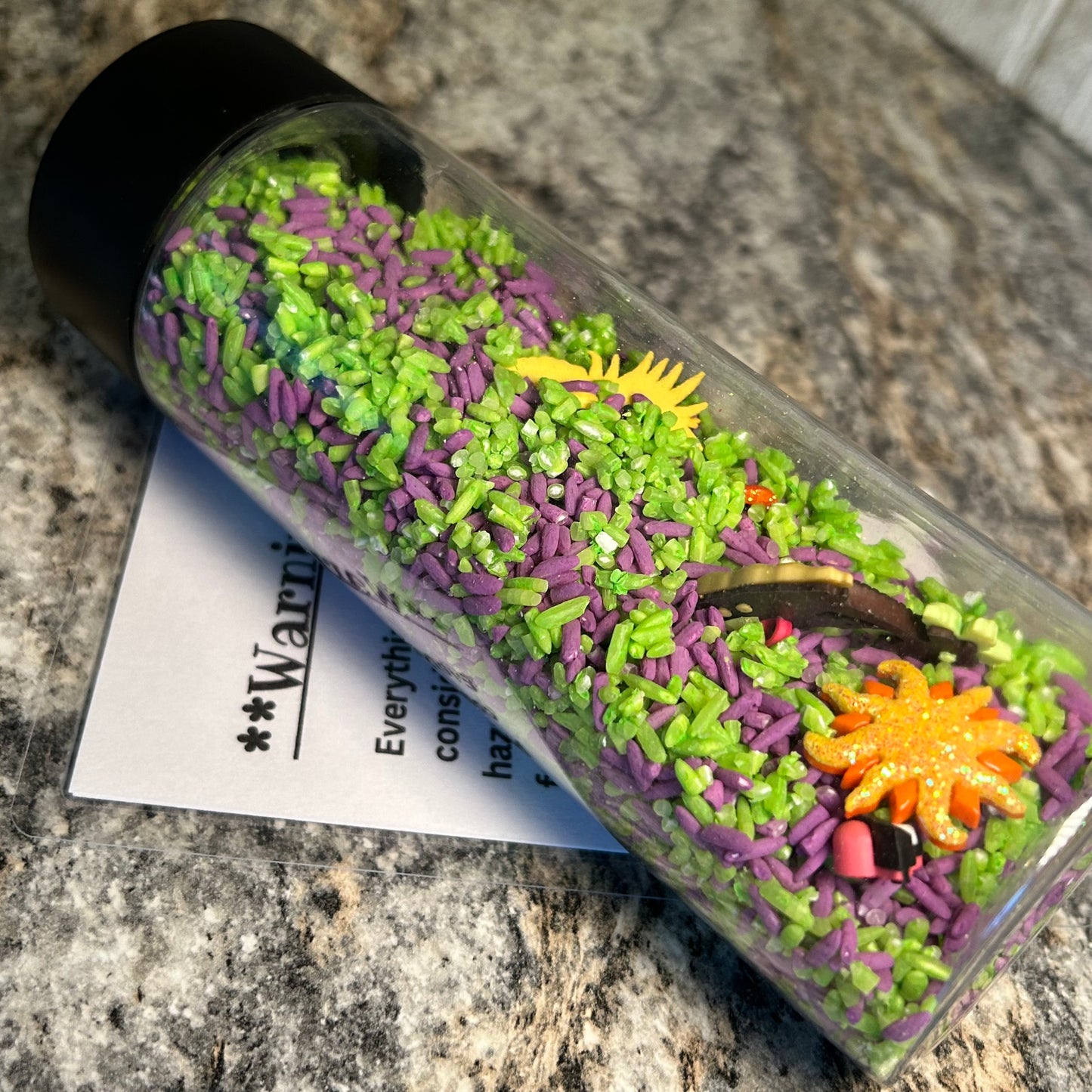 Shake & Seek Bottle | A Game of I Spy in a Bottle (As pictured) Big Size