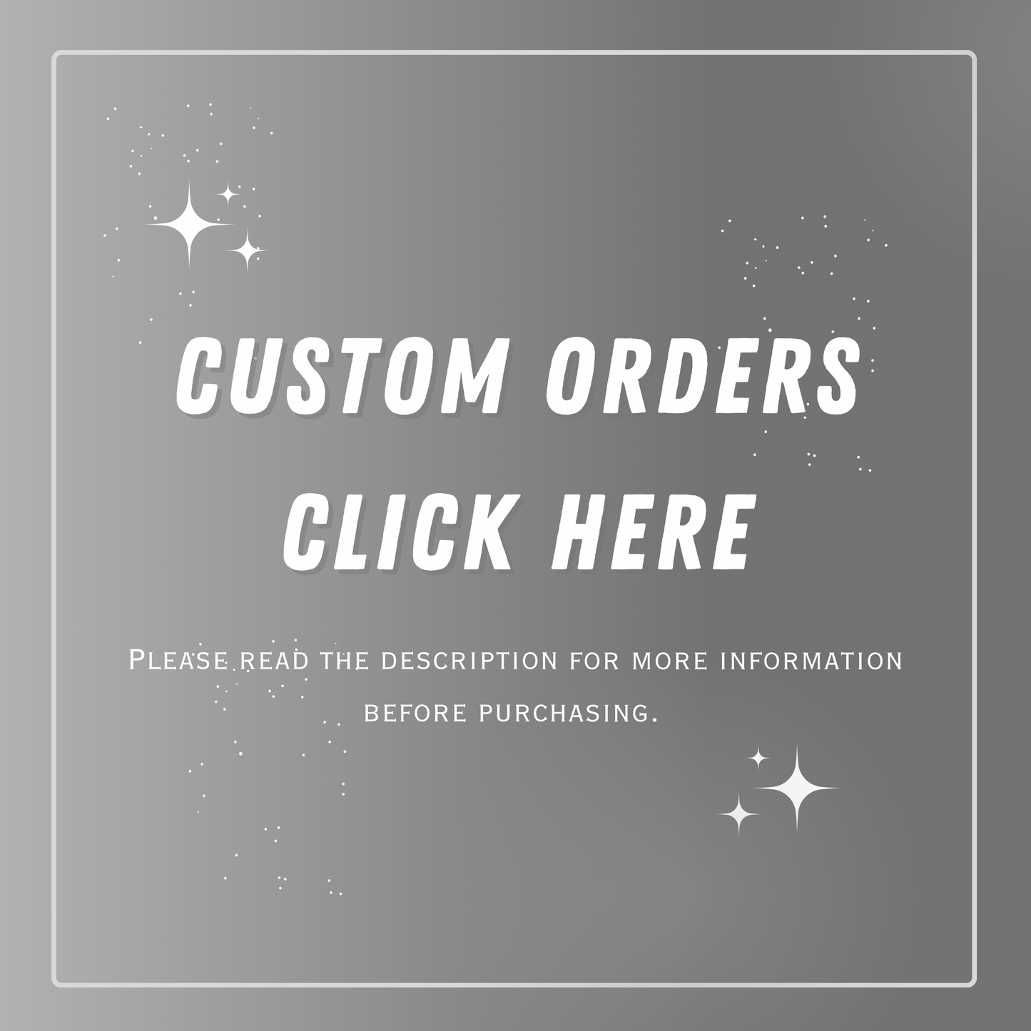 Custom Order