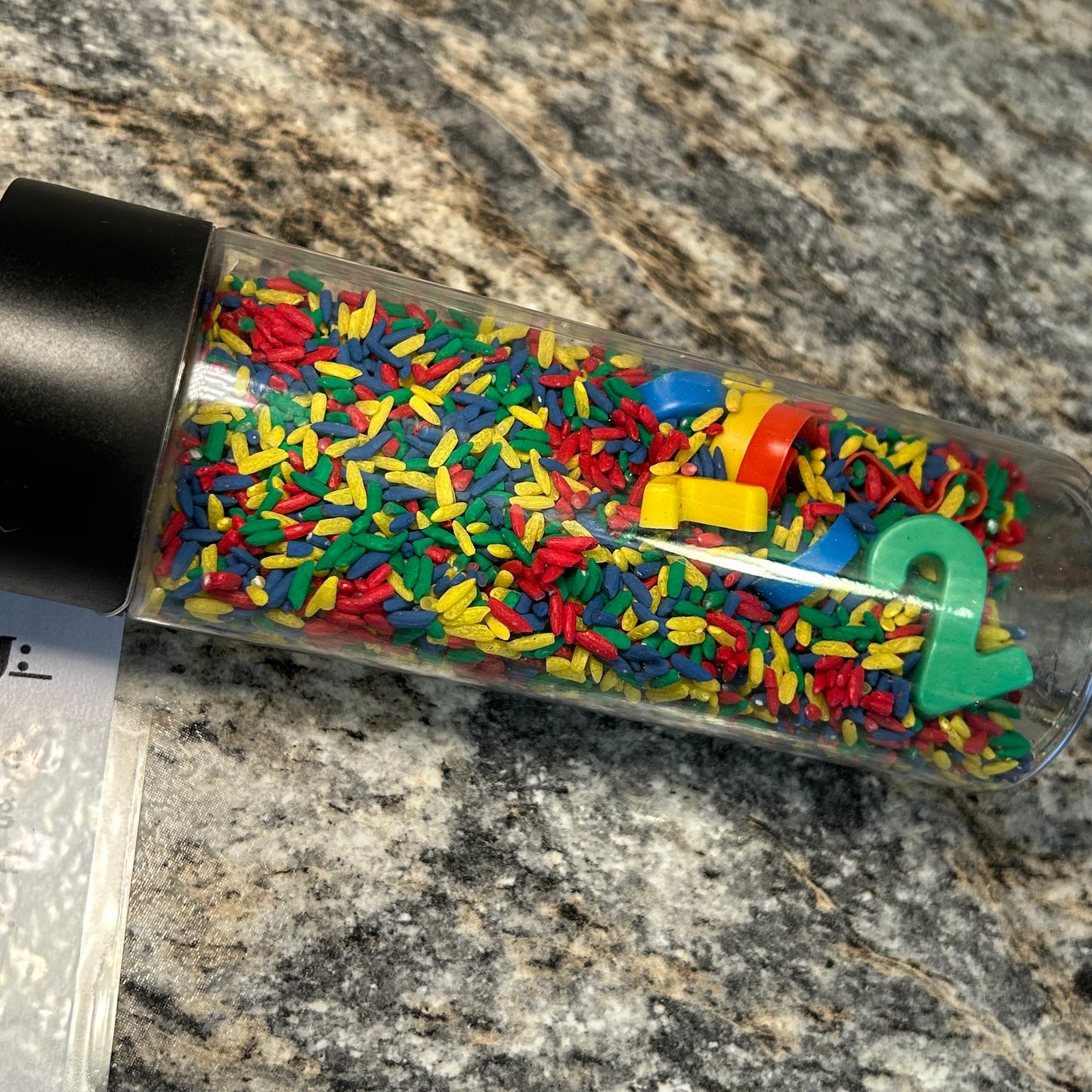 Shake & Seek Bottle | A Game of I Spy in a Bottle (As pictured) Big Size