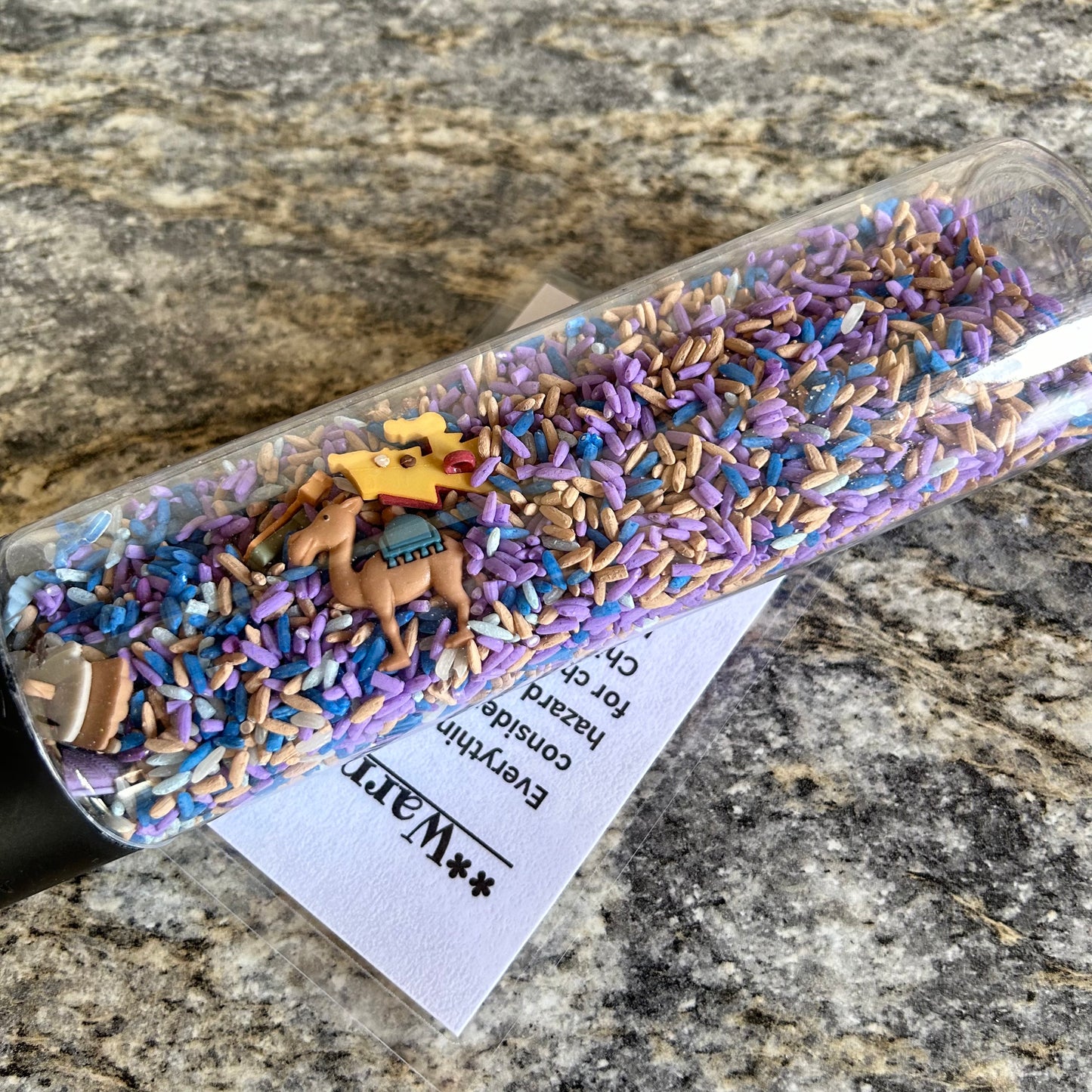 Shake & Seek Bottle | A Game of I Spy in a Bottle (As pictured) Jumbo Size