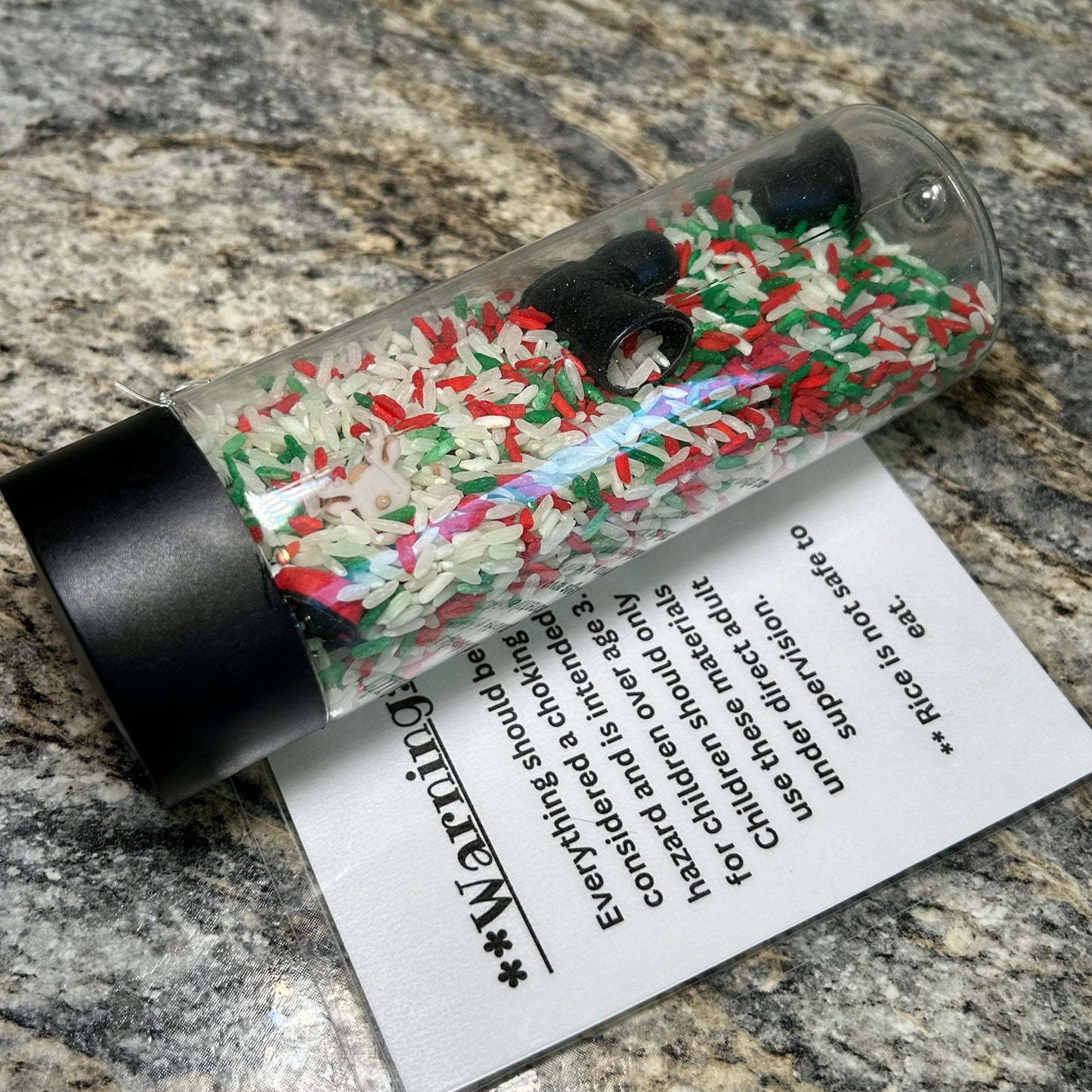 Shake & Seek Bottle | A Game of I Spy in a Bottle (As pictured) Big Size