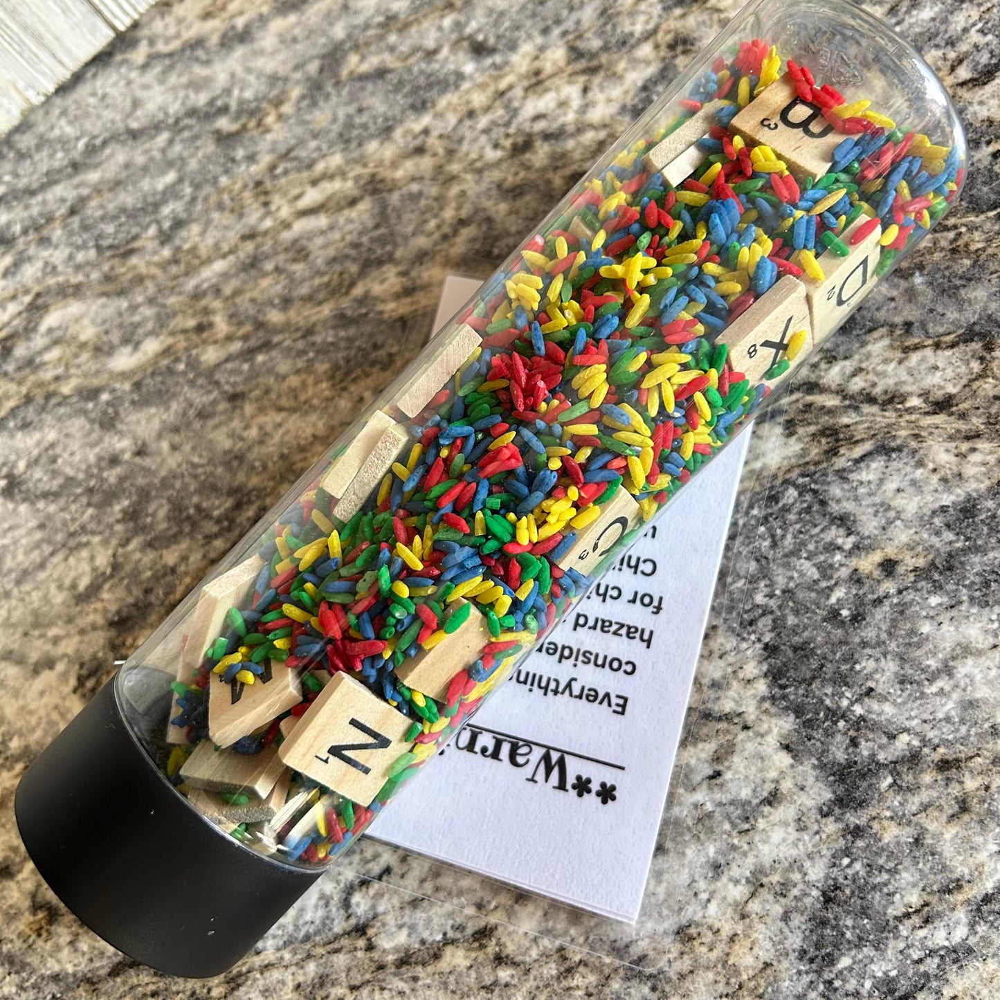 Shake & Seek Bottle | A Game of I Spy in a Bottle (As pictured) Jumbo Size