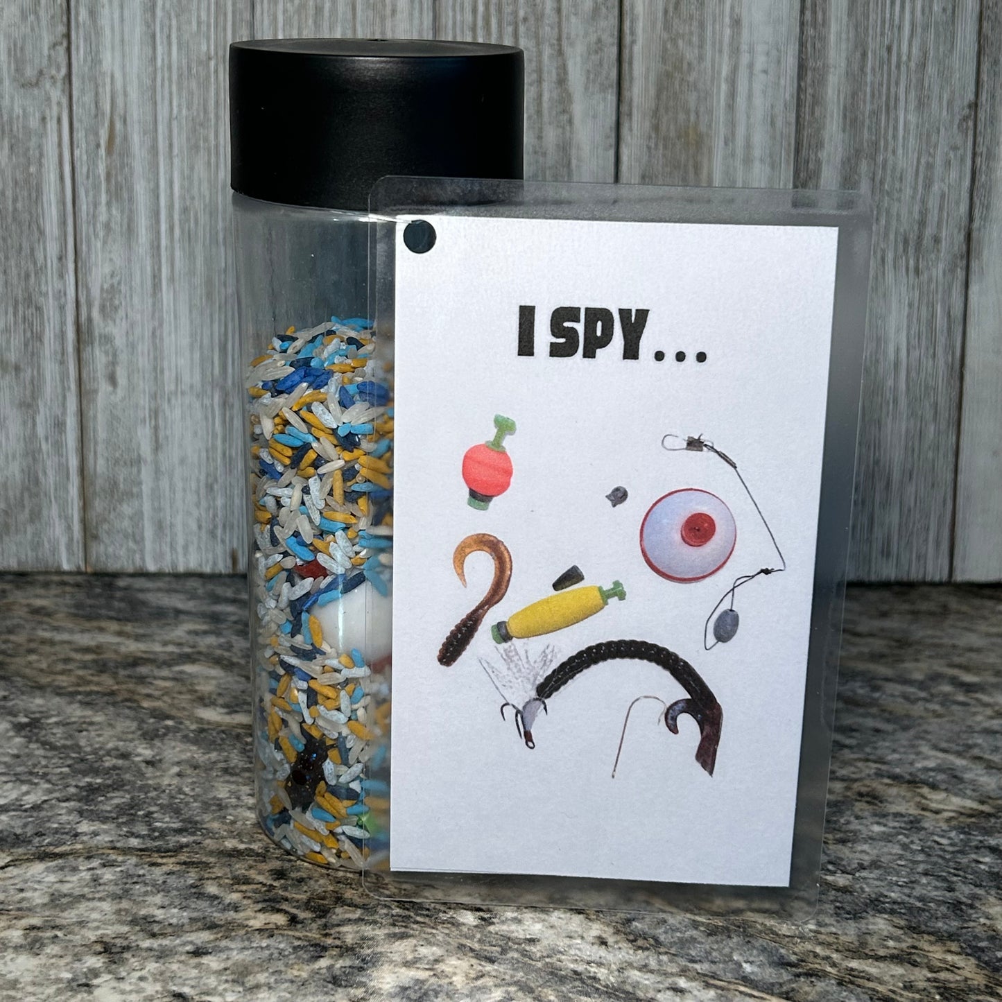 Shake & Seek Bottle | A Game of I Spy in a Bottle (As pictured) Big Size