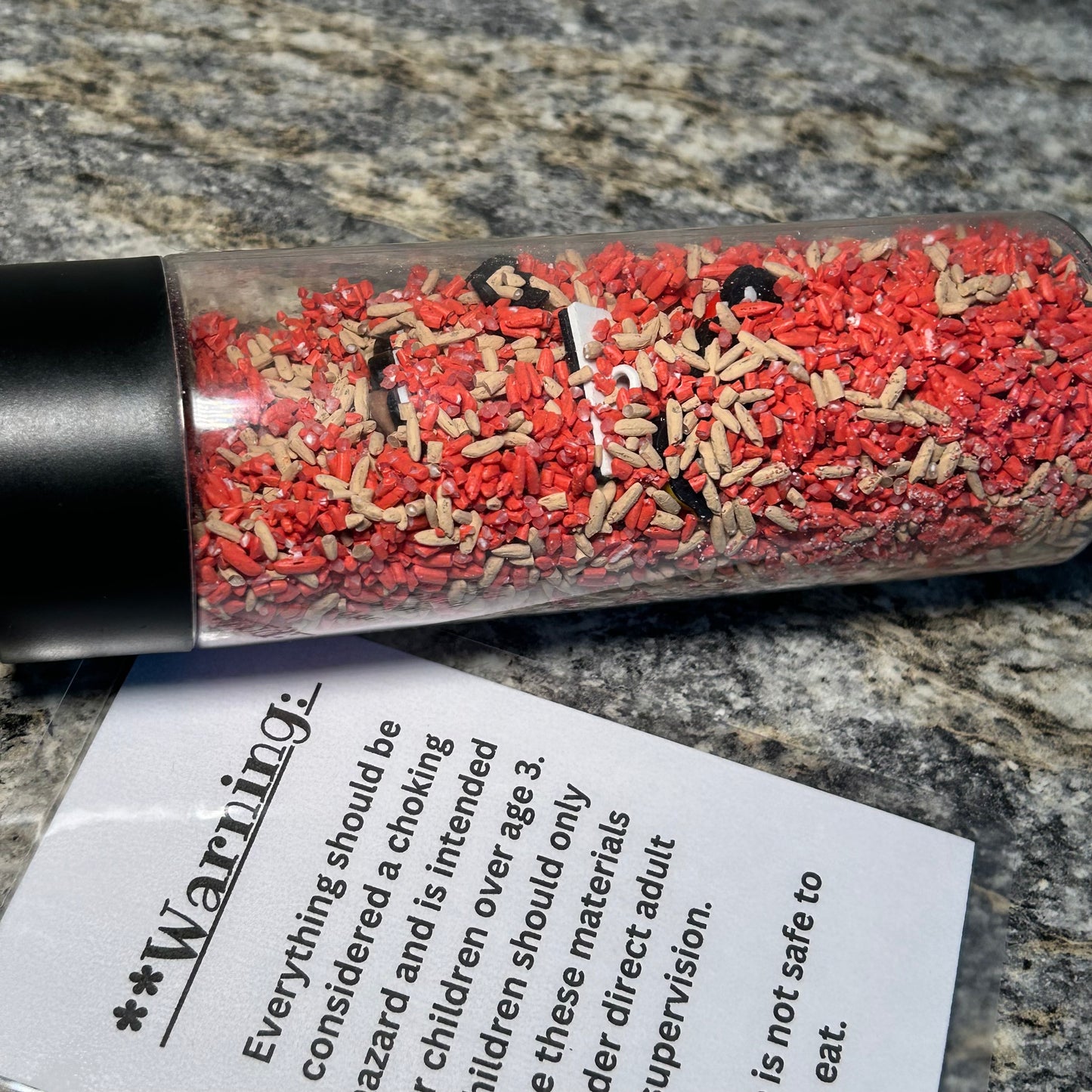 Shake & Seek Bottle | A Game of I Spy in a Bottle (As pictured) Big Size