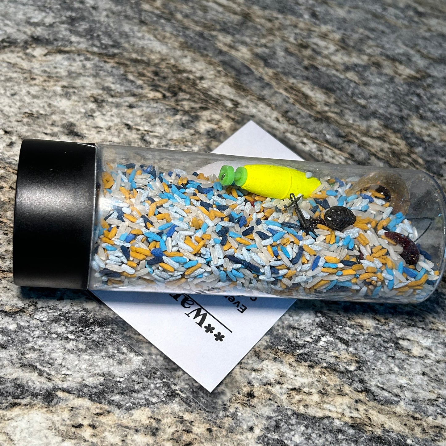Shake & Seek Bottle | A Game of I Spy in a Bottle (As pictured) Big Size