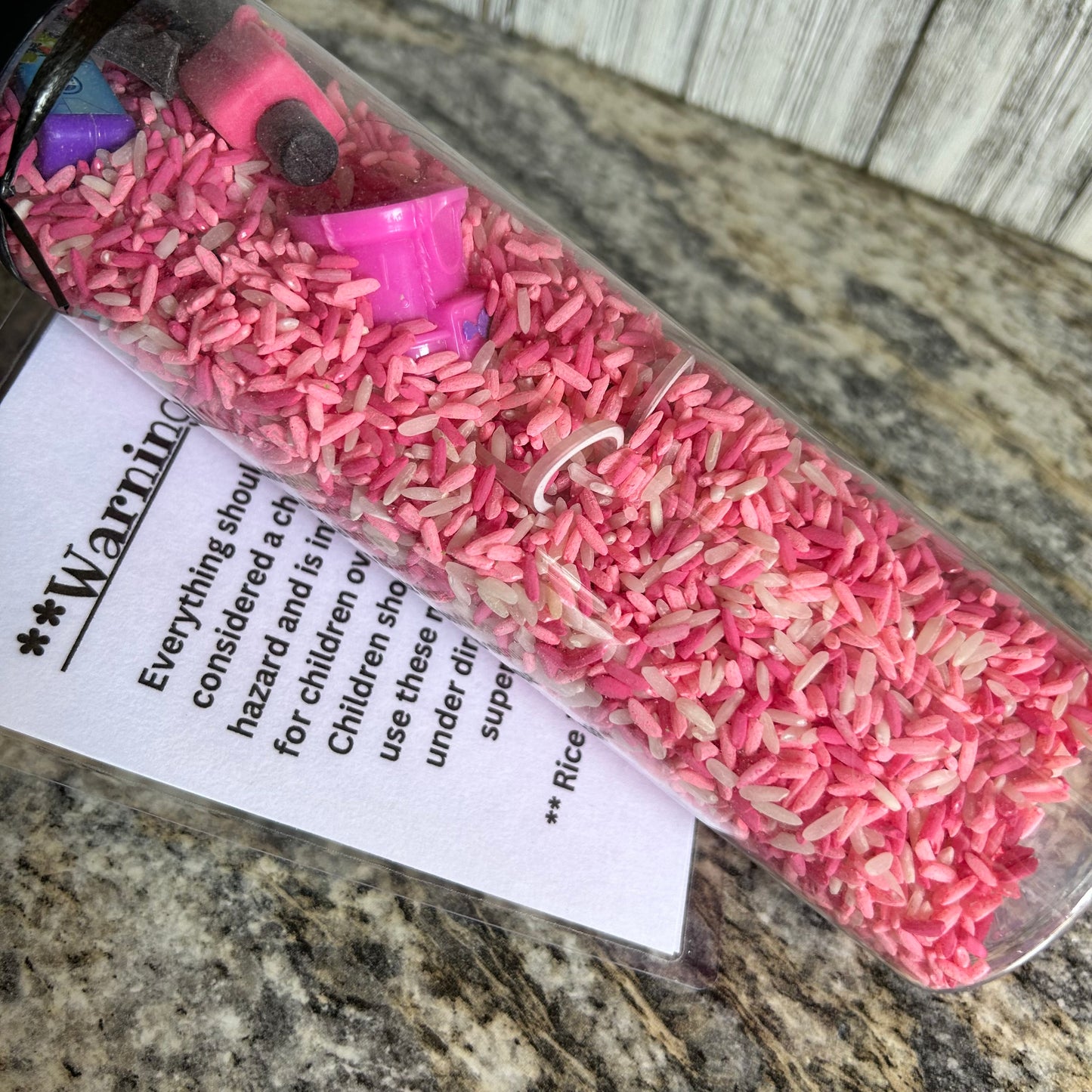 Shake & Seek Bottle | A Game of I Spy in a Bottle (As pictured) Jumbo Size