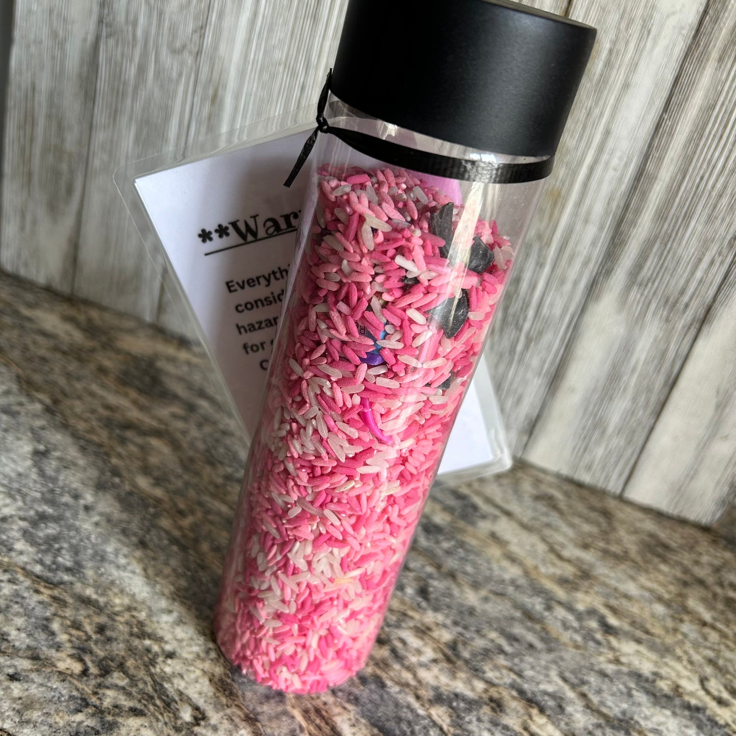 Shake & Seek Bottle | A Game of I Spy in a Bottle (As pictured) Jumbo Size