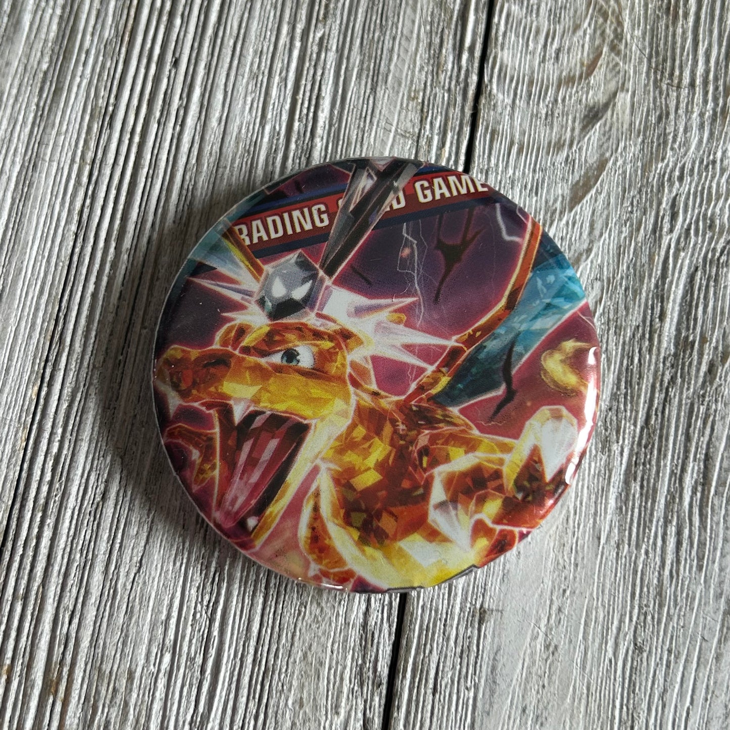 PokéPack Button - 2.5inches (Shown in picture)
