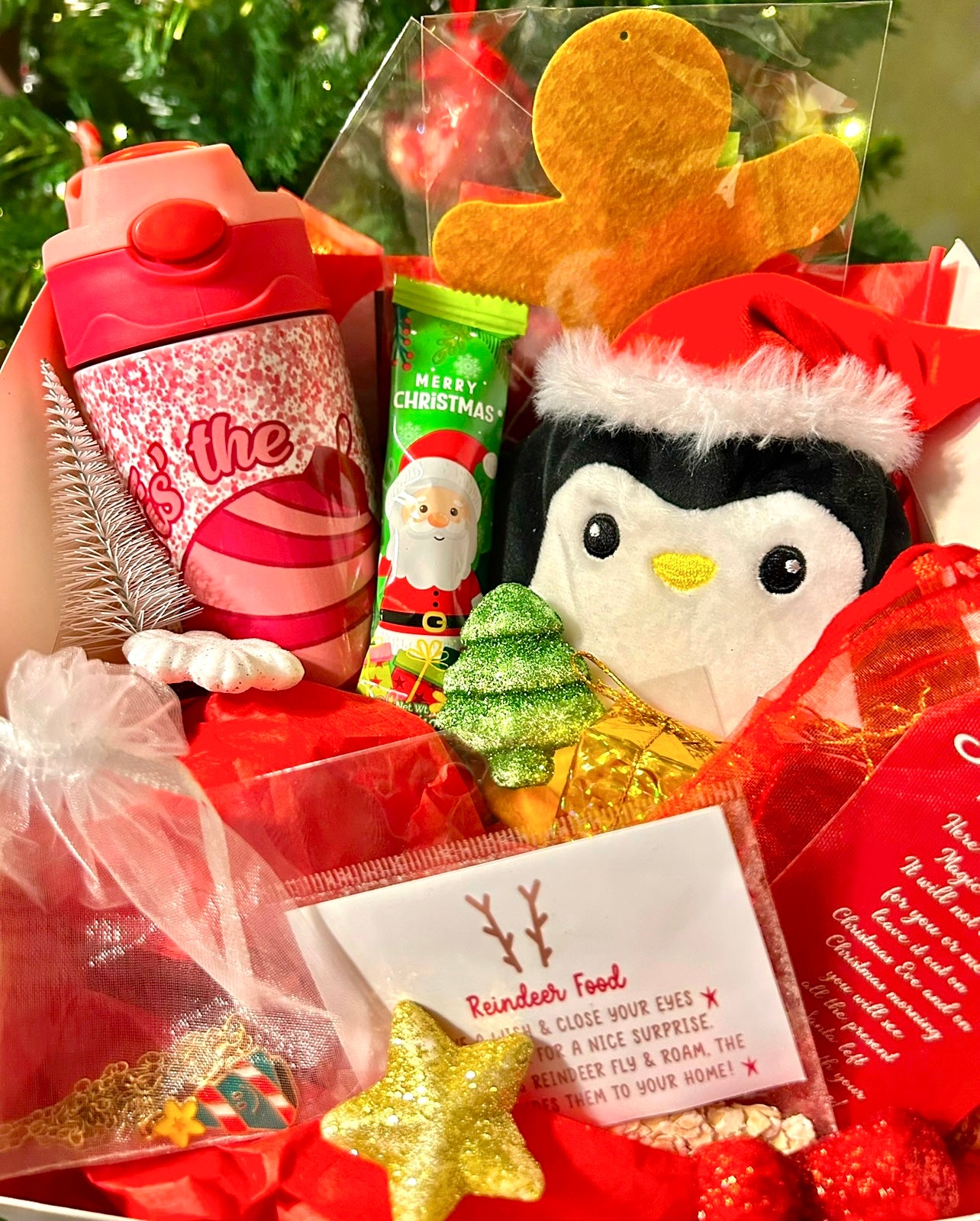 Pink Christmas Box