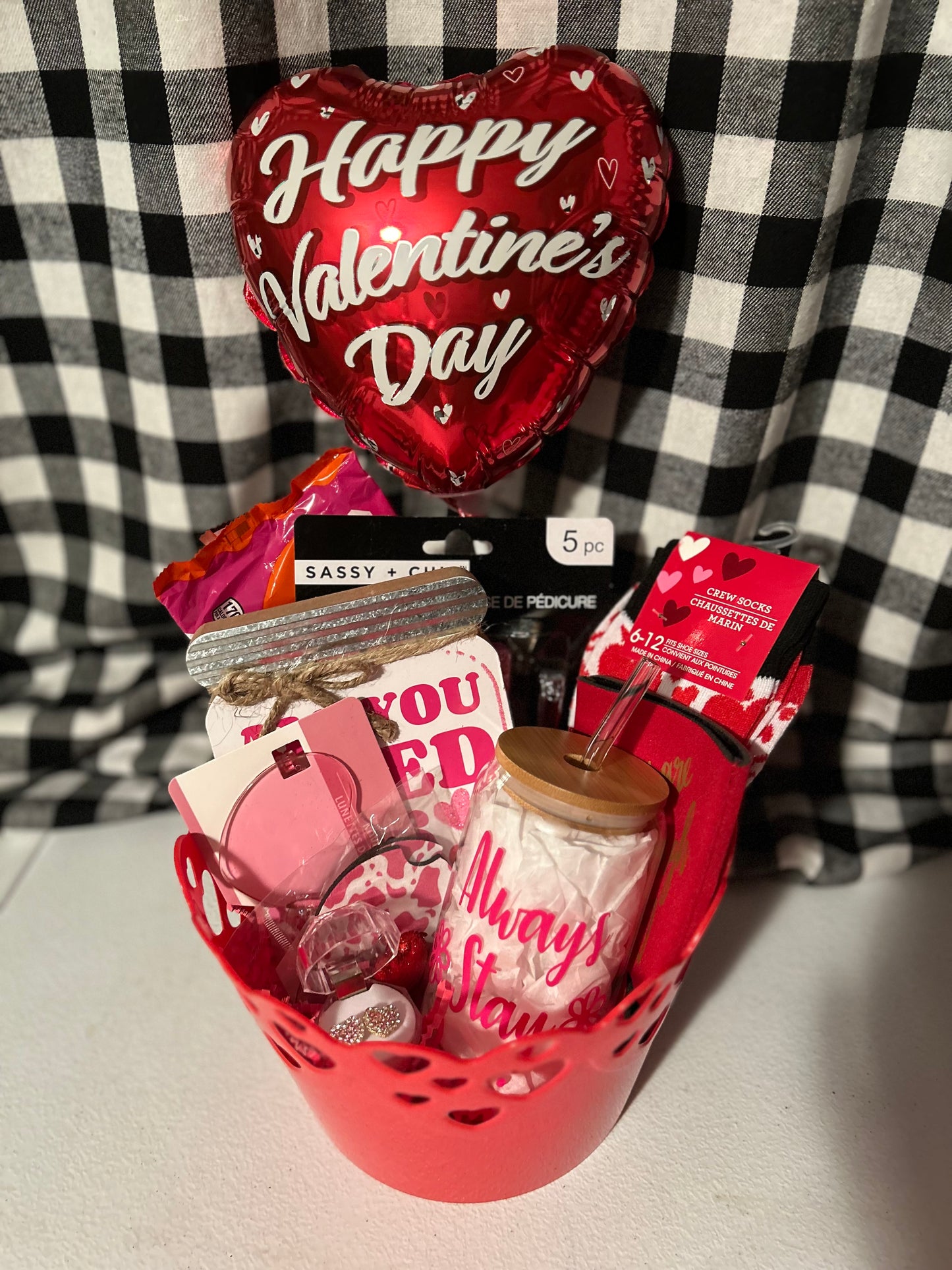 One of a Kind Valentine’s Day Basket for Her