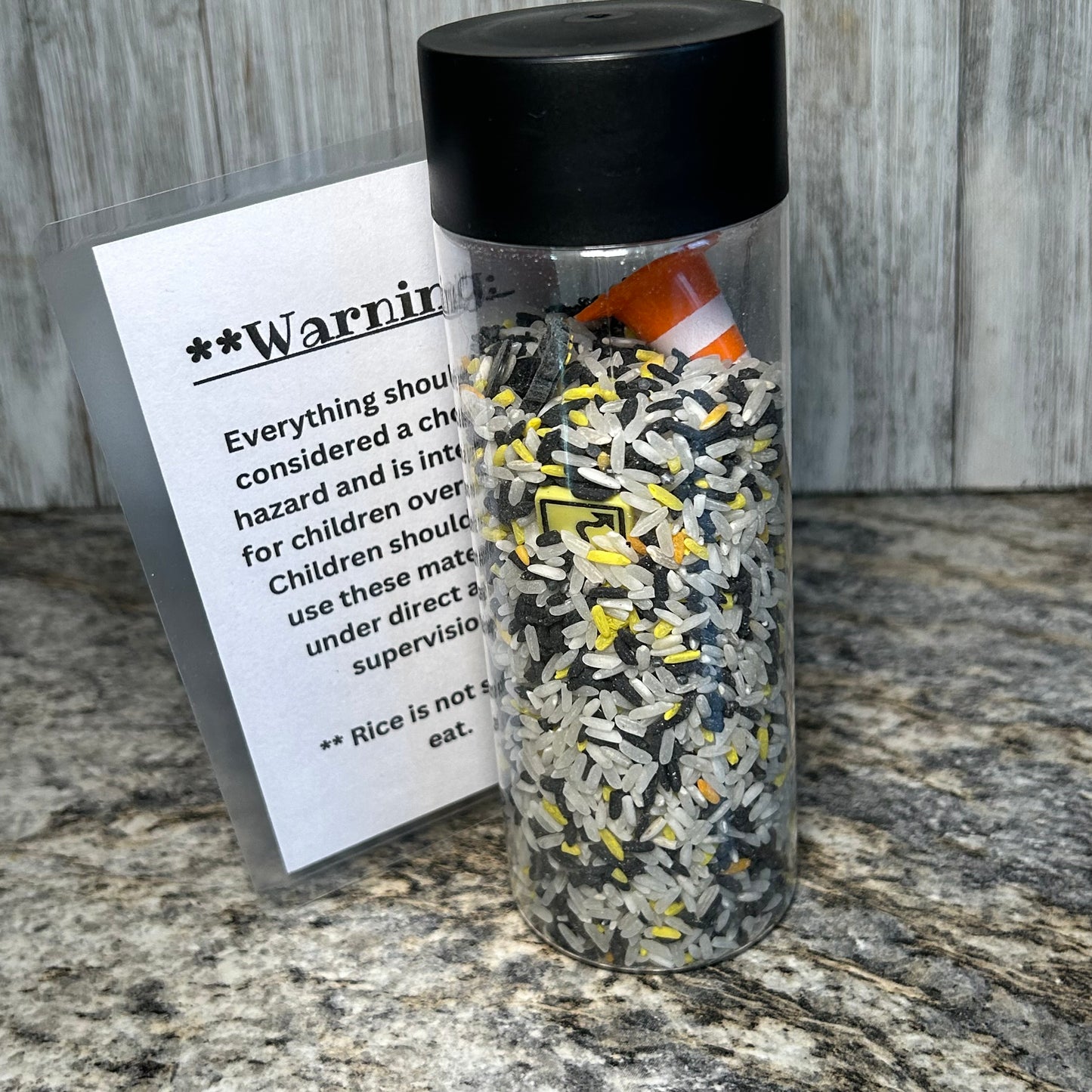 Shake & Seek Bottle | A Game of I Spy in a Bottle (As pictured) Big Size