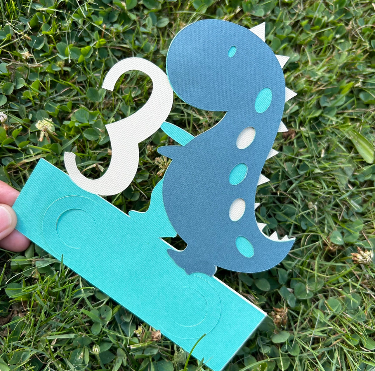Dinosaur Money Holder for a 3rd Birthday