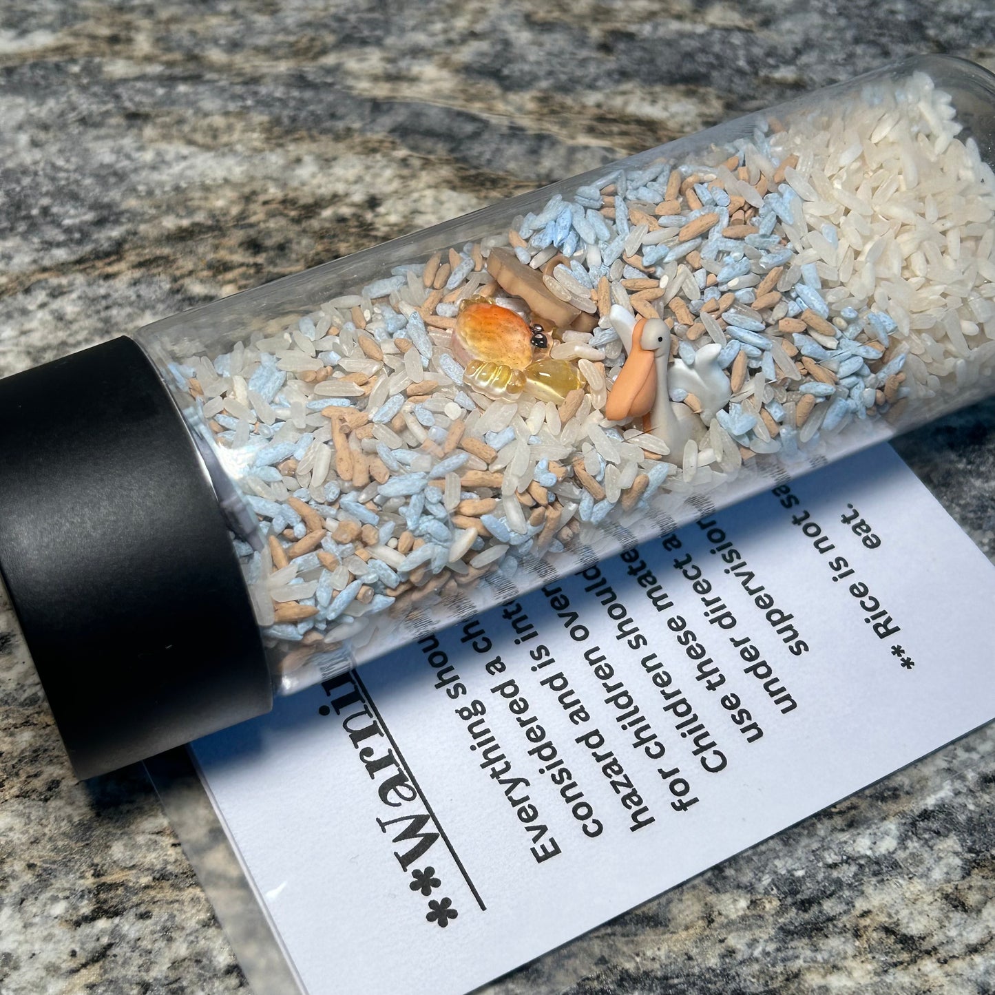 Shake & Seek Bottle | A Game of I Spy in a Bottle (As pictured) Big Size