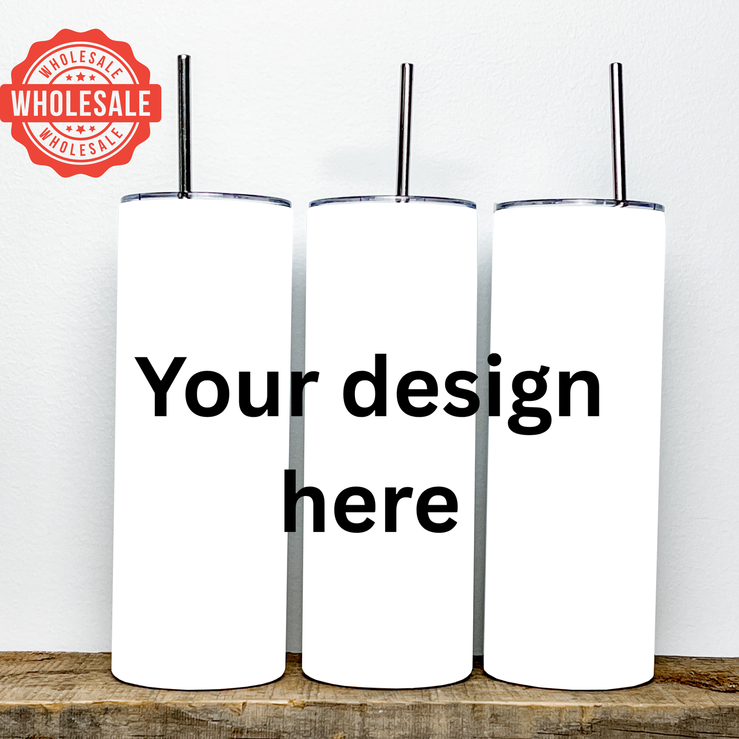 Wholesale Tumblers (designed) - 20 piece lot