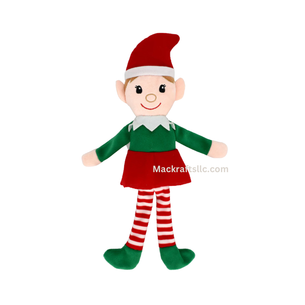 The Elfie Stuffy - With FREE personalization Christmas Elf Stuffy*NEW