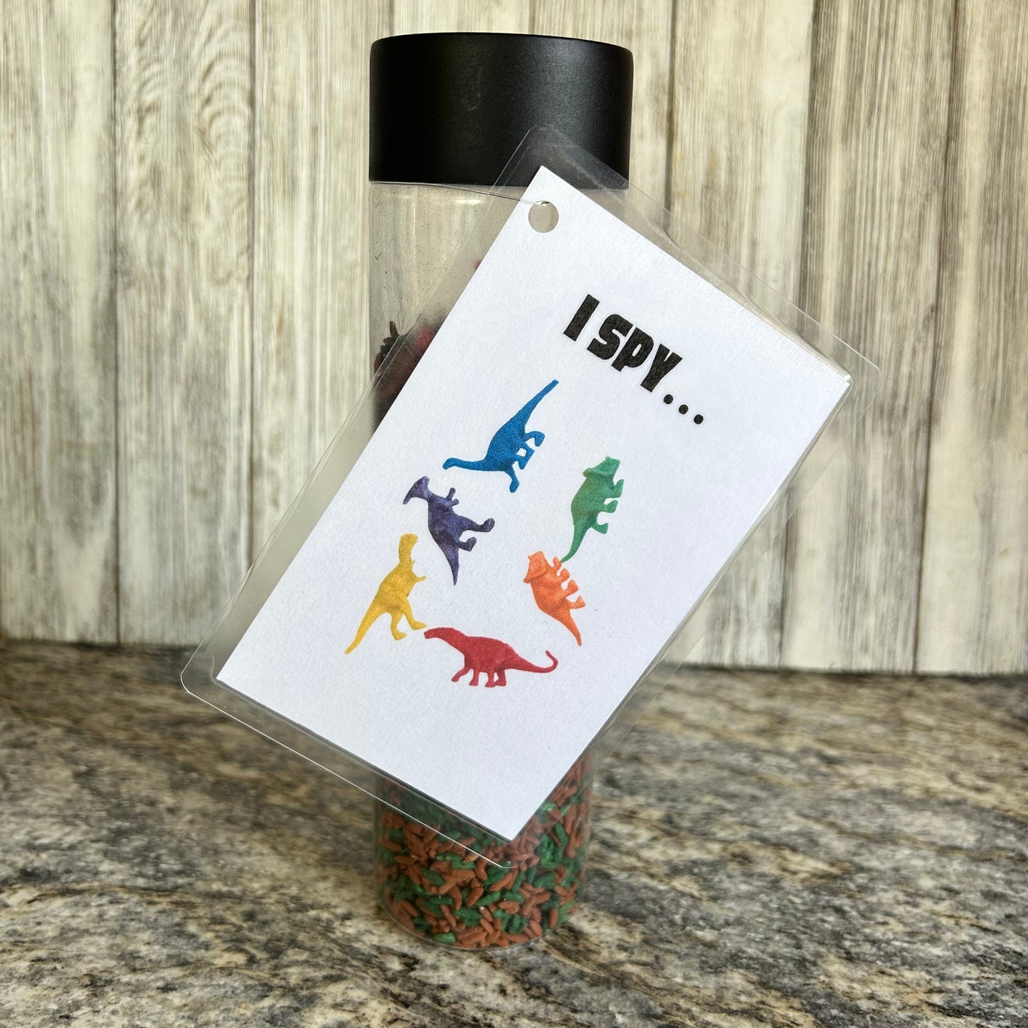 Shake & Seek Bottle | A Game of I Spy in a Bottle (As pictured) Jumbo Size