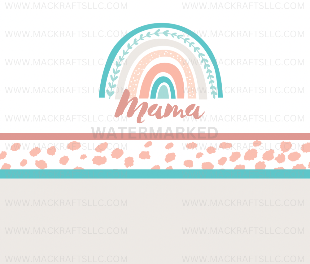 Mama Boho Rainbow Instant Digital Download