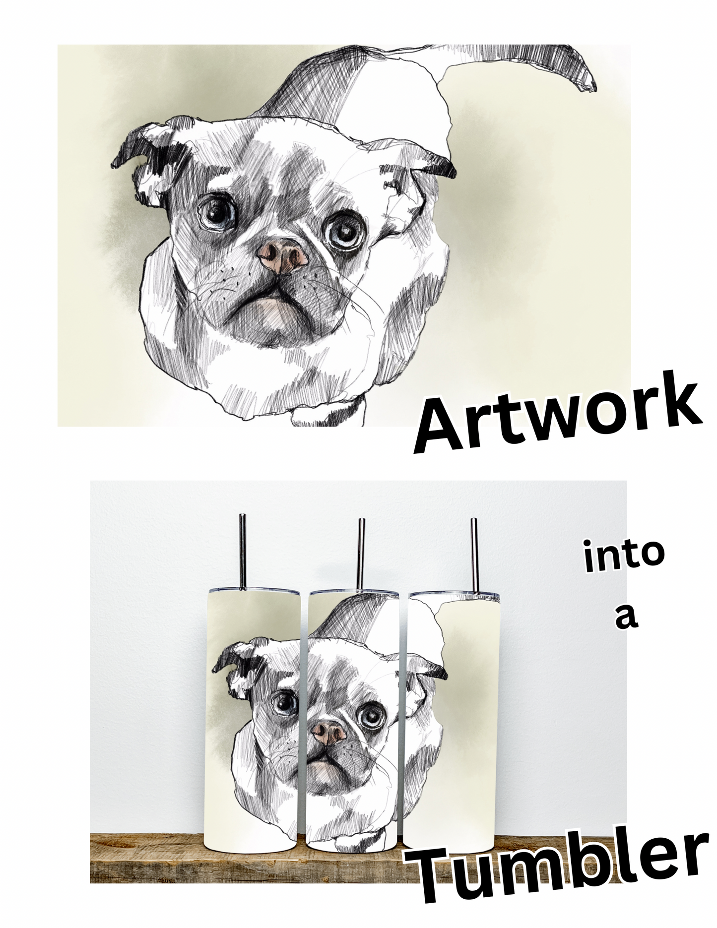 Artwork to Tumbler