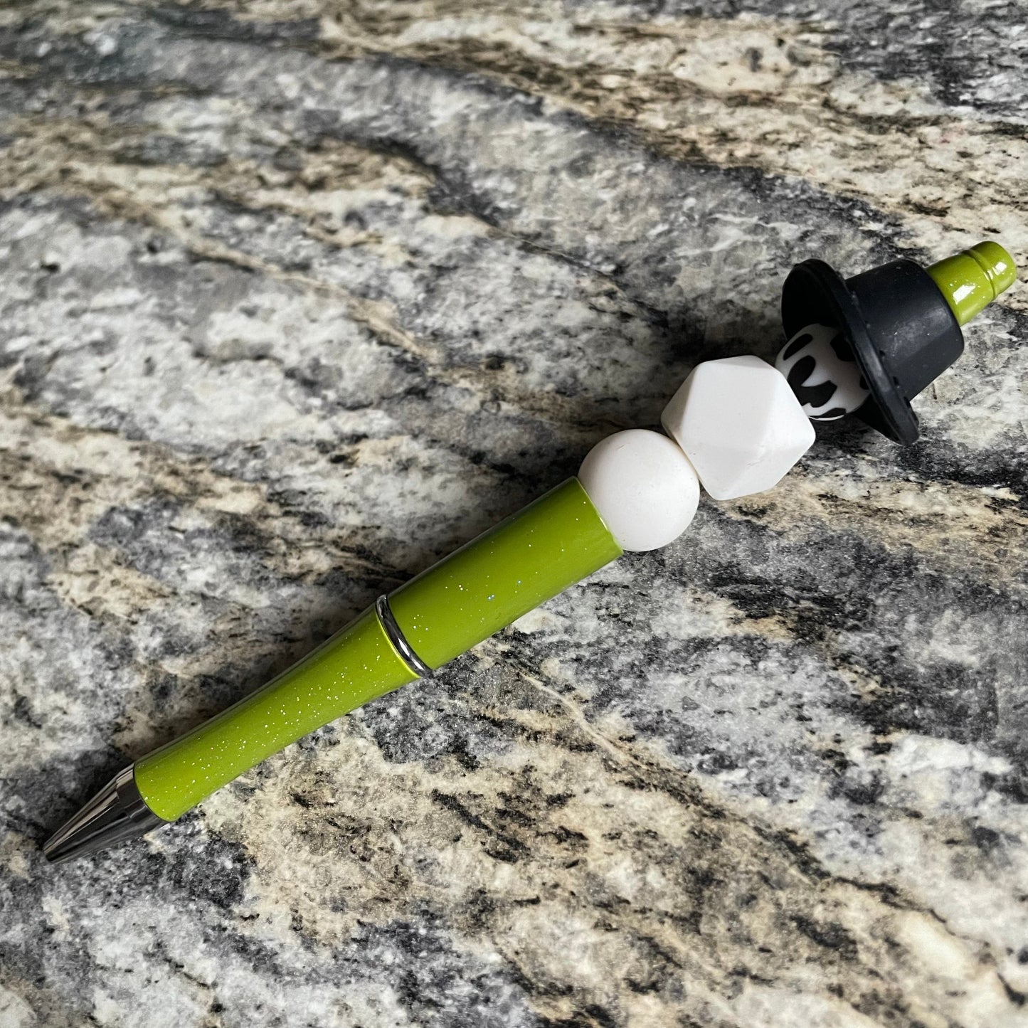 Cowboy Hat & Cow Print Pen | Refillable Black Ink Pen