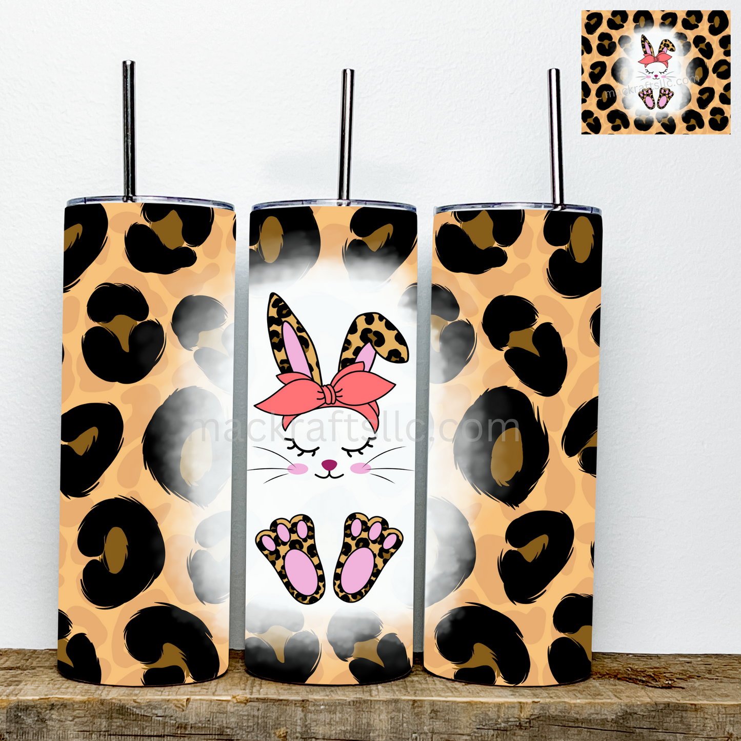 Easter Print Tumbler | Stainless Steel Double Wall Tumbler