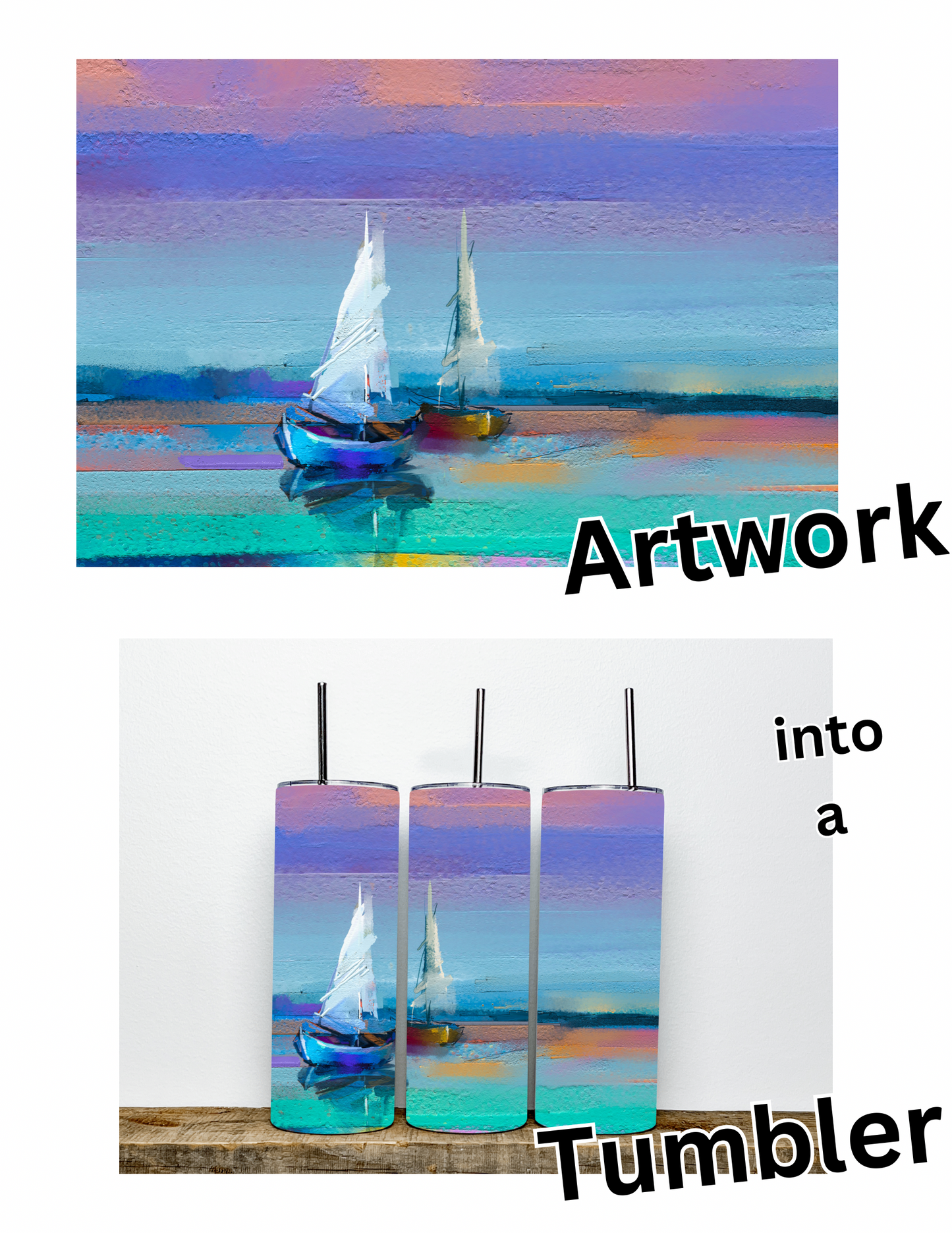 Artwork to Tumbler