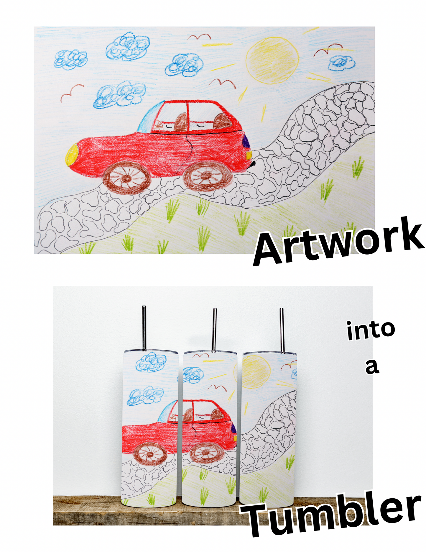 Artwork to Tumbler