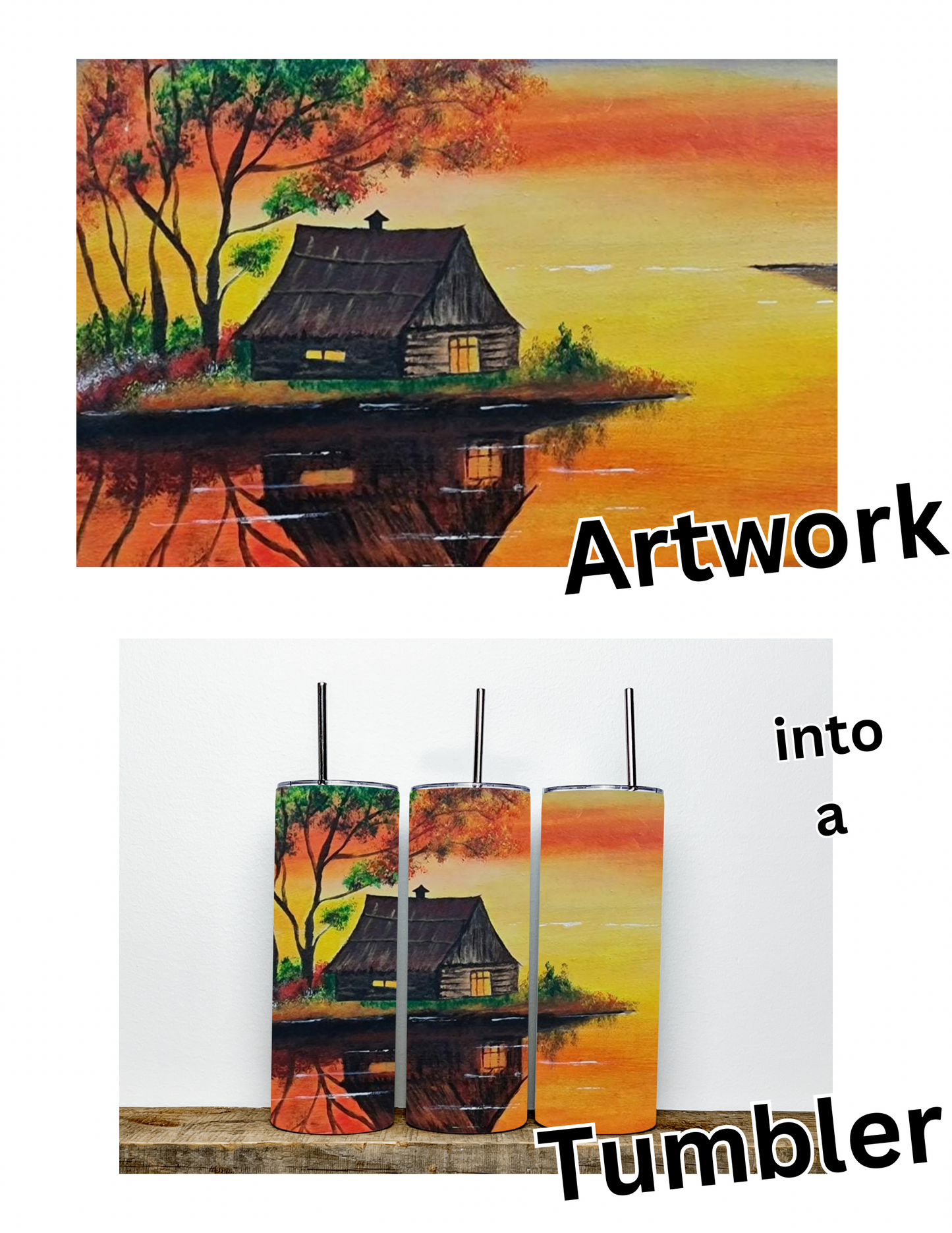 Artwork to Tumbler