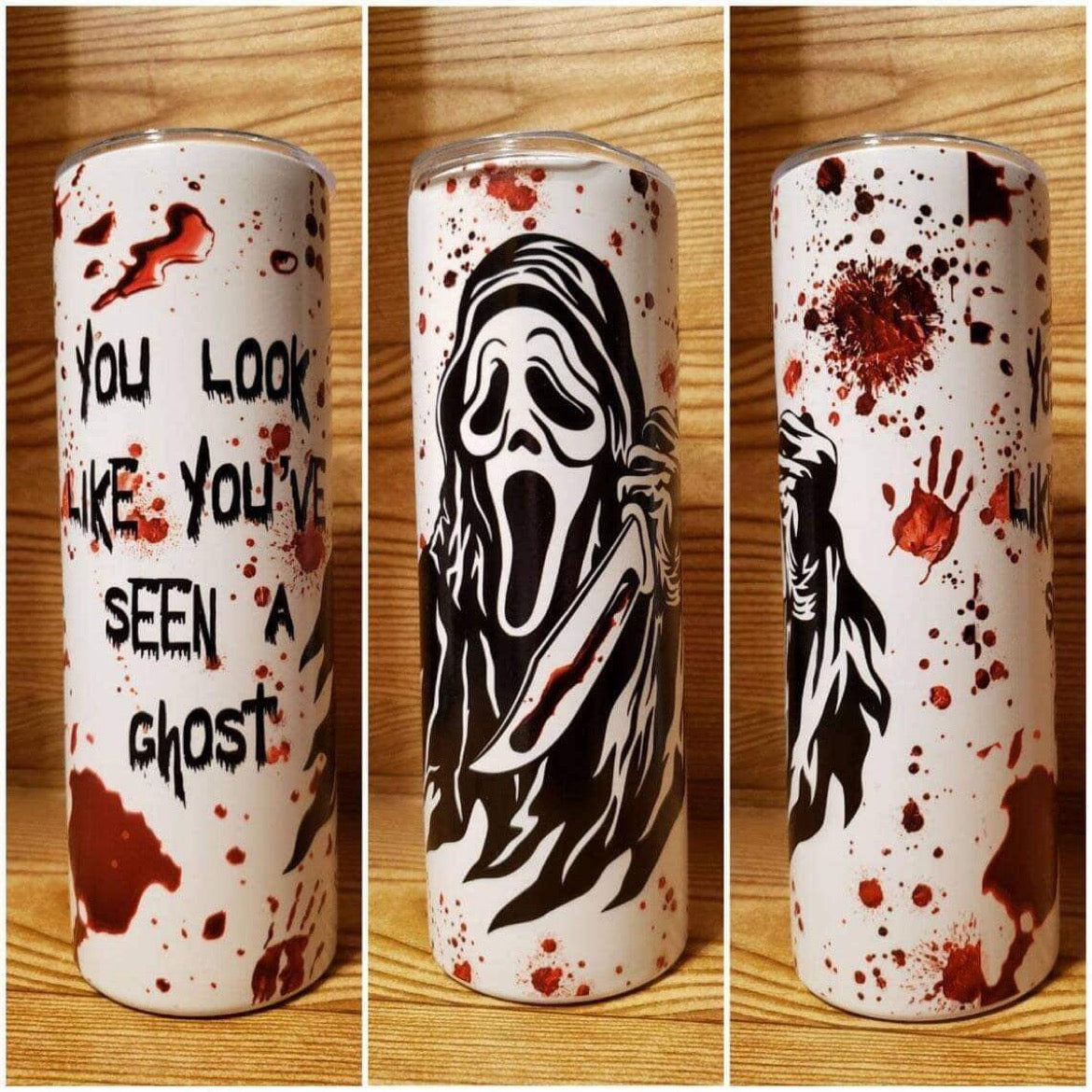 GLOW IN THE DARK Blank Sublimation 20oz Straight Tumblers | Case of 25 | Glows green
