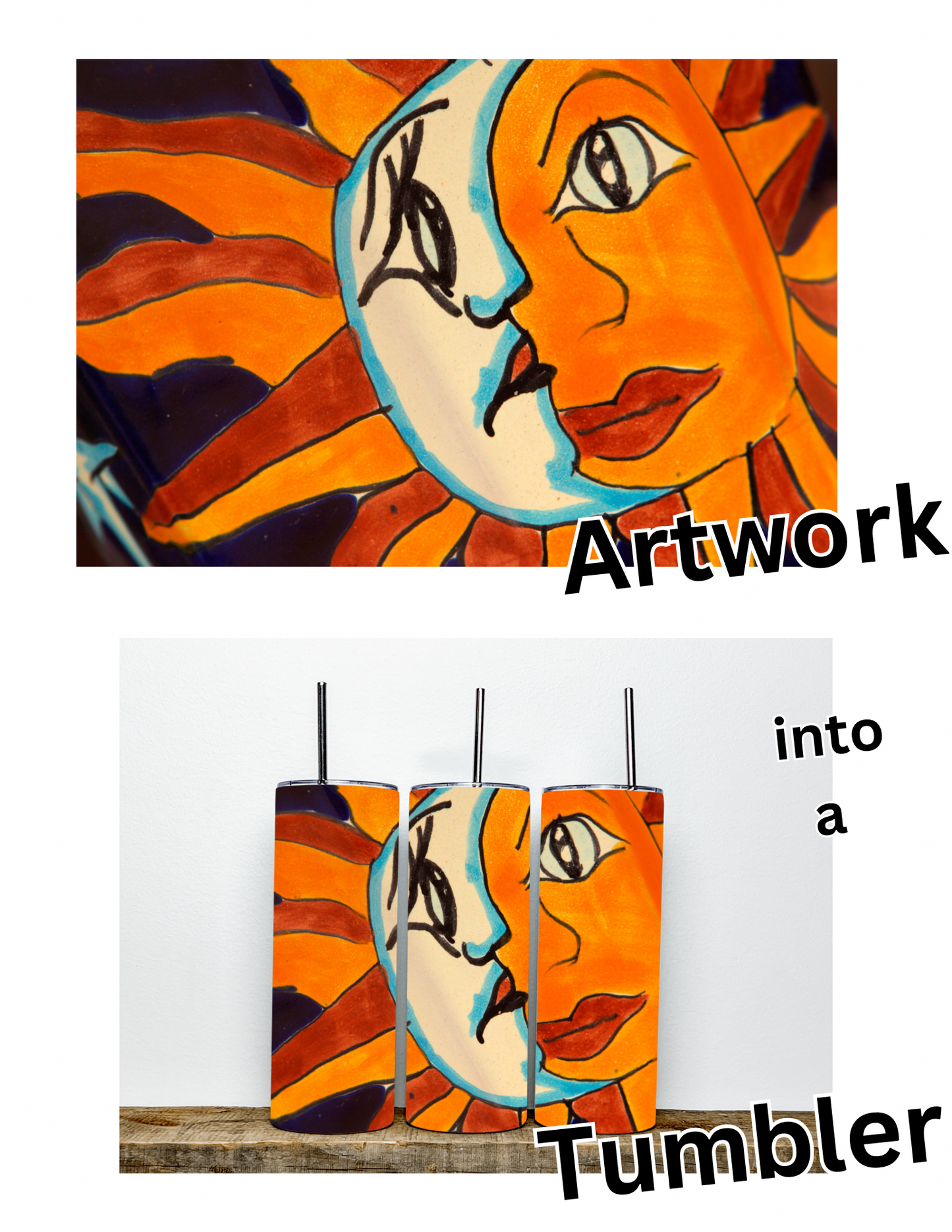 Artwork to Tumbler
