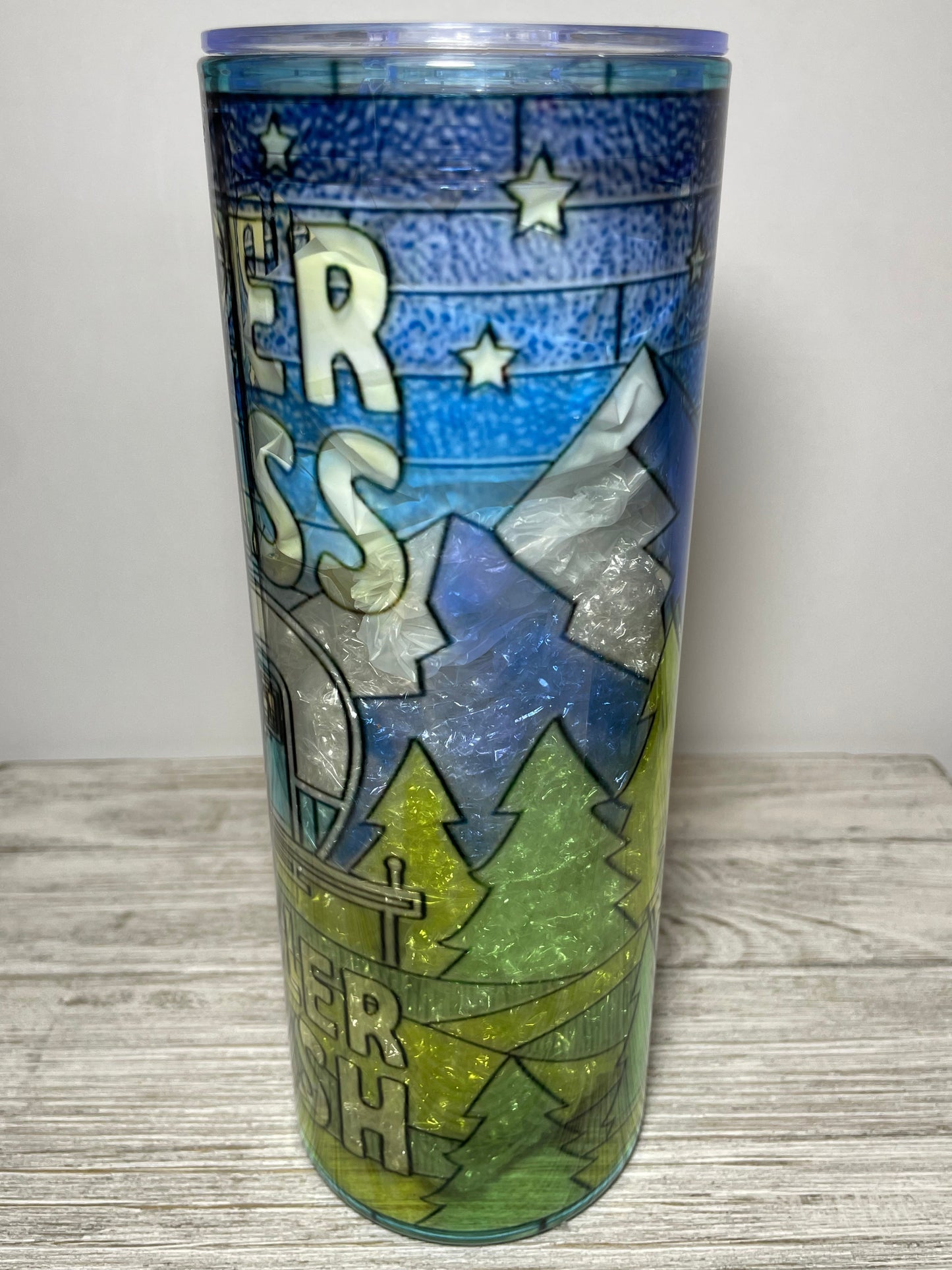 Upper Class Trailer Trash Glass Tumbler